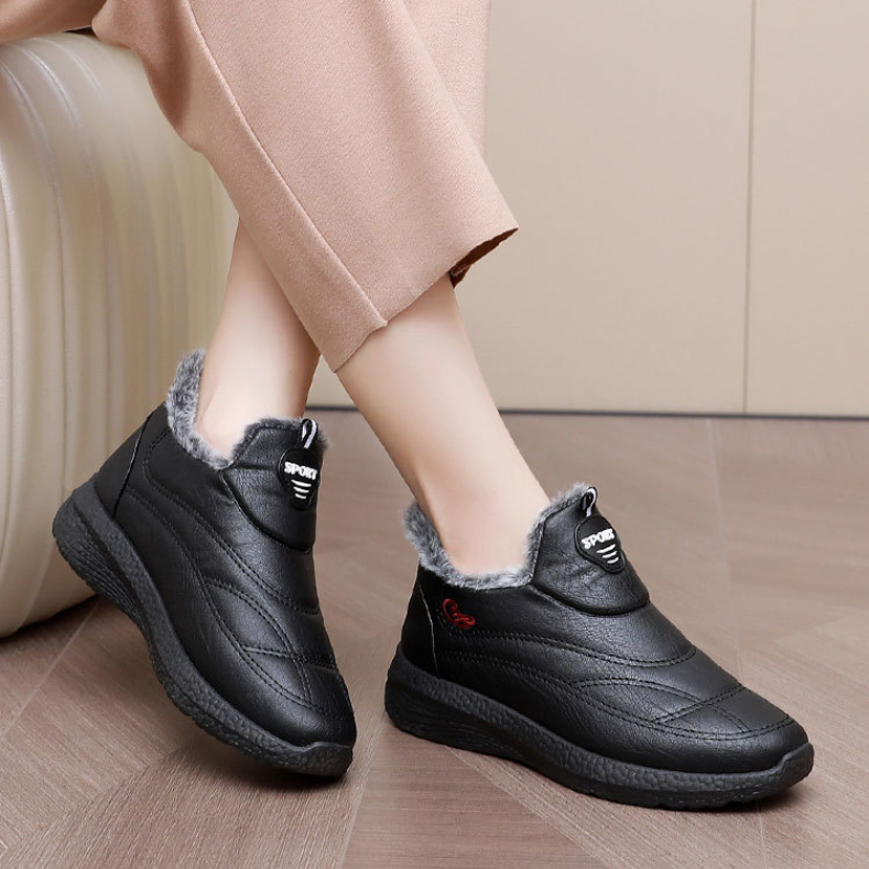 Zapato Ortopédico Cuero Suave Aurora Ímpetu Equilibrio, Máximo Confort y Calor Todo el Día