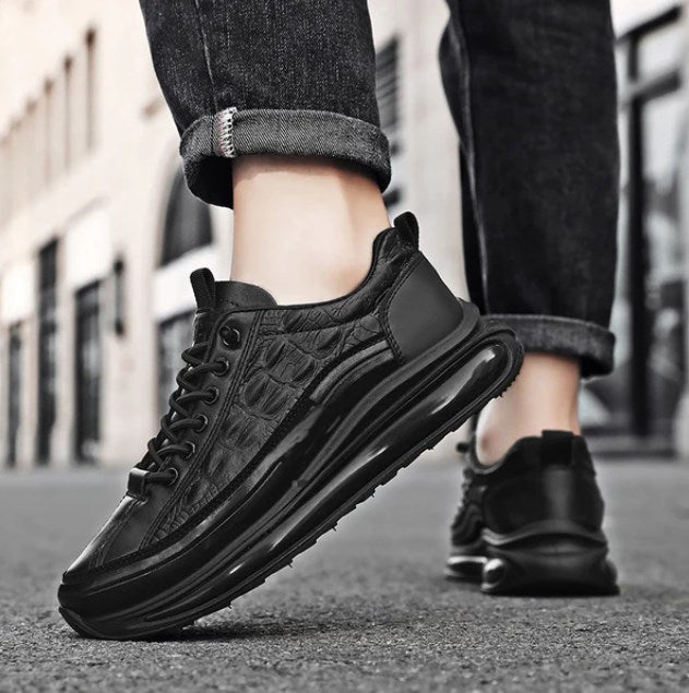 Zapato Ortopédico Cuero Texturizado Horizonte Íntegro Serenidad, Comodidad y Seguridad Todo el Día