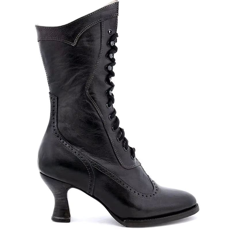 Botas Ortopédicas Cuero Impermeable Nube Camino Serenidad, Comodidad Superior y Protección Todo Clima