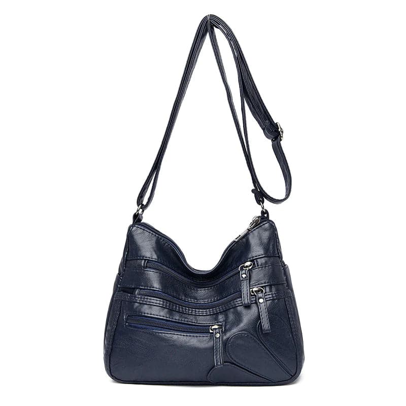 Bolso Casual Cuero Suave Prisma Bosque Serenidad, Elegancia Versátil Para Cada Día