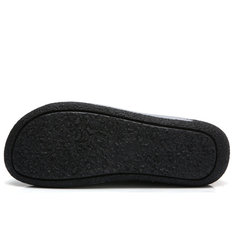 Zapato Ortopédico Cuero Suave Serenidad Nube Armonía, Calidez y Confort en Cada Paso