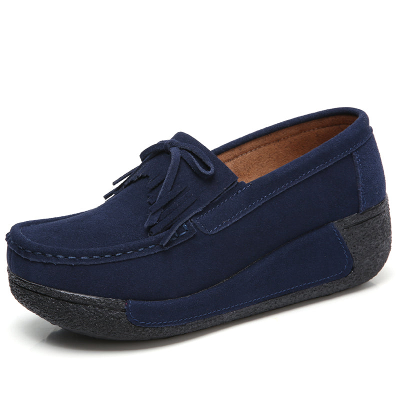 Zapato Ortopédico Cuero Suave Serenidad Nube Armonía, Calidez y Confort en Cada Paso