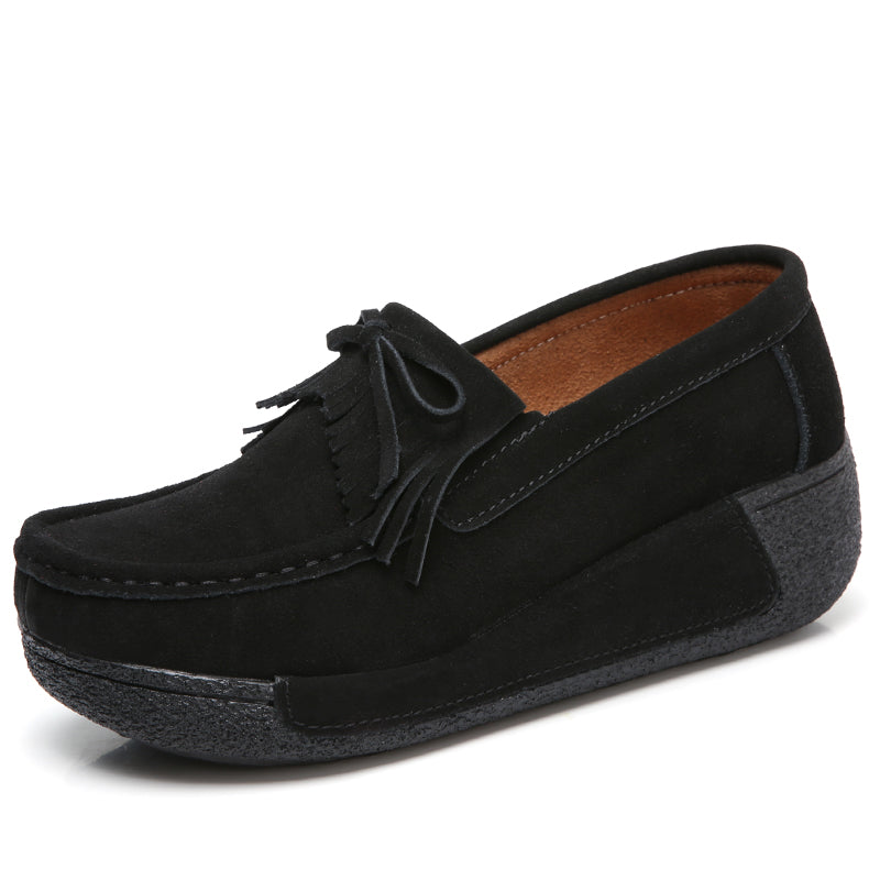 Zapato Ortopédico Cuero Suave Serenidad Nube Armonía, Calidez y Confort en Cada Paso