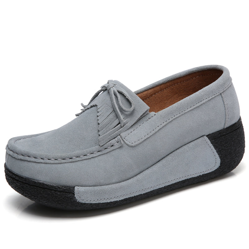 Zapato Ortopédico Cuero Suave Serenidad Nube Armonía, Calidez y Confort en Cada Paso