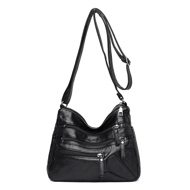 Bolso Casual Cuero Suave Prisma Bosque Serenidad, Elegancia Versátil Para Cada Día