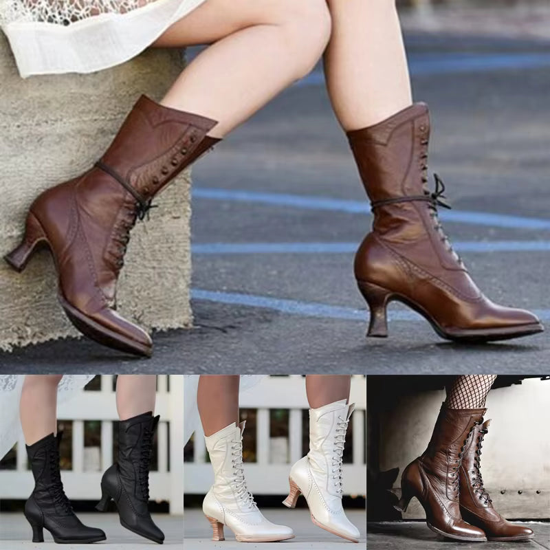 Botas Ortopédicas Cuero Impermeable Nube Camino Serenidad, Comodidad Superior y Protección Todo Clima