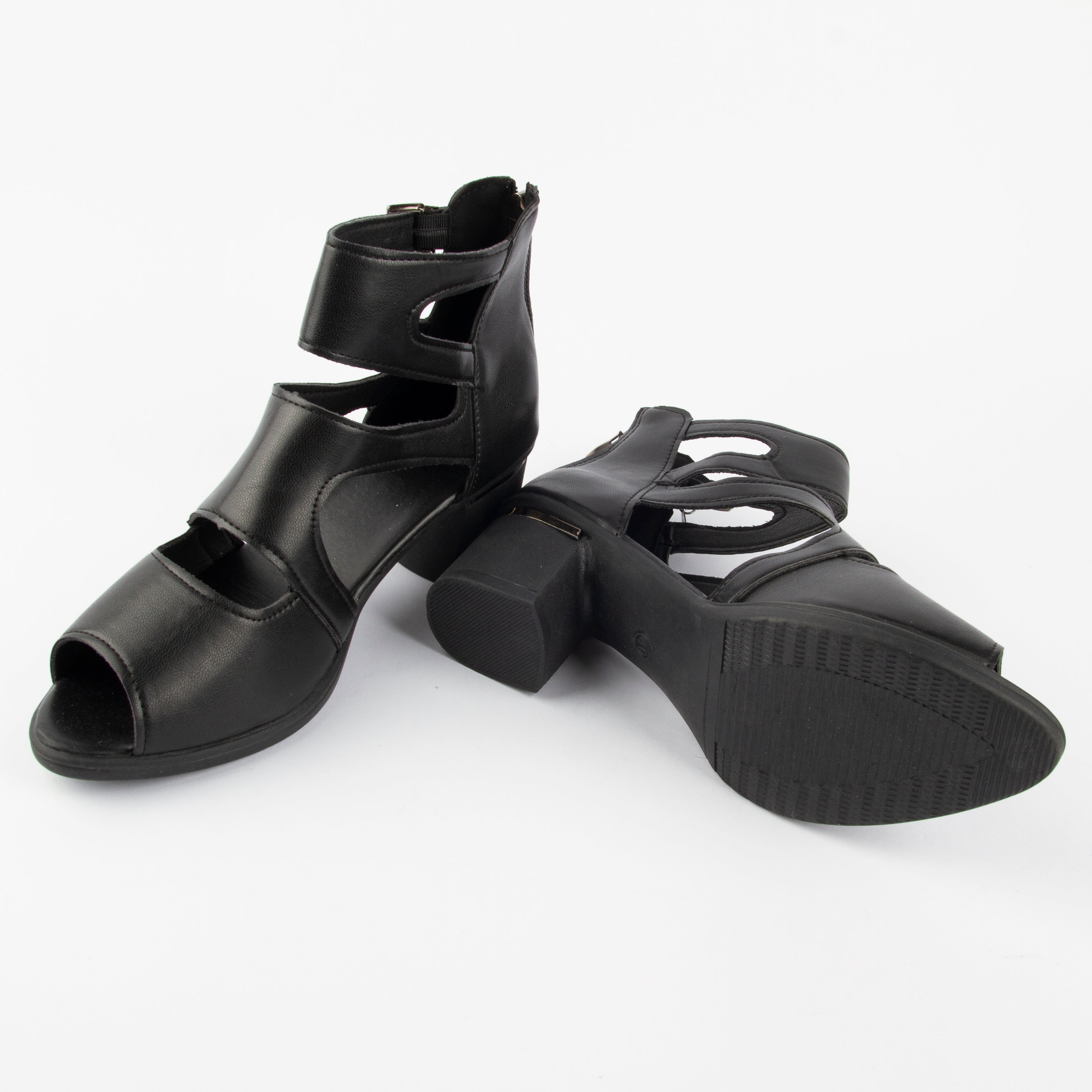 Sandalias de Tacón Suela Flexible Aura Mediterráneo Calma, Comodidad y Estilo sin Dolor