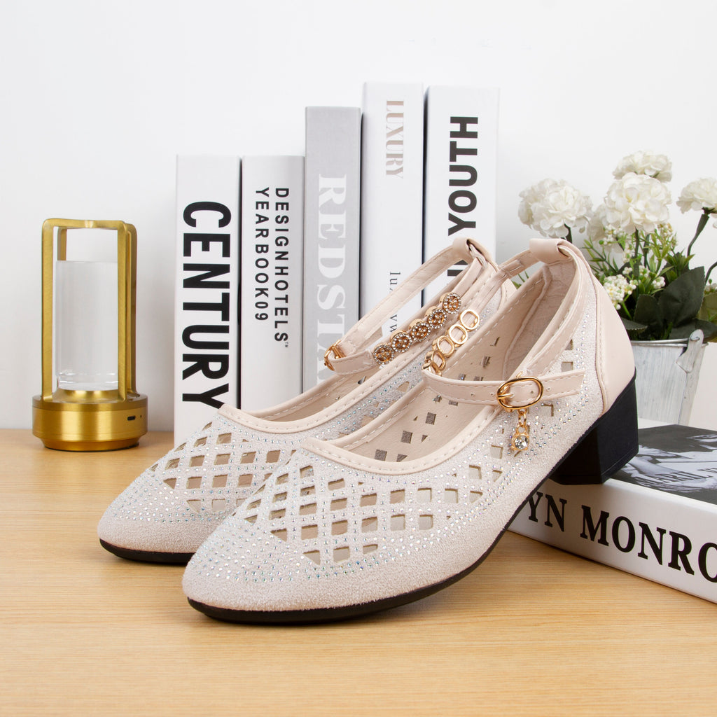 Tacones Altos Malla Transpirable Eclipse Serenidad, Elegancia con Máximo Confort y Seguridad