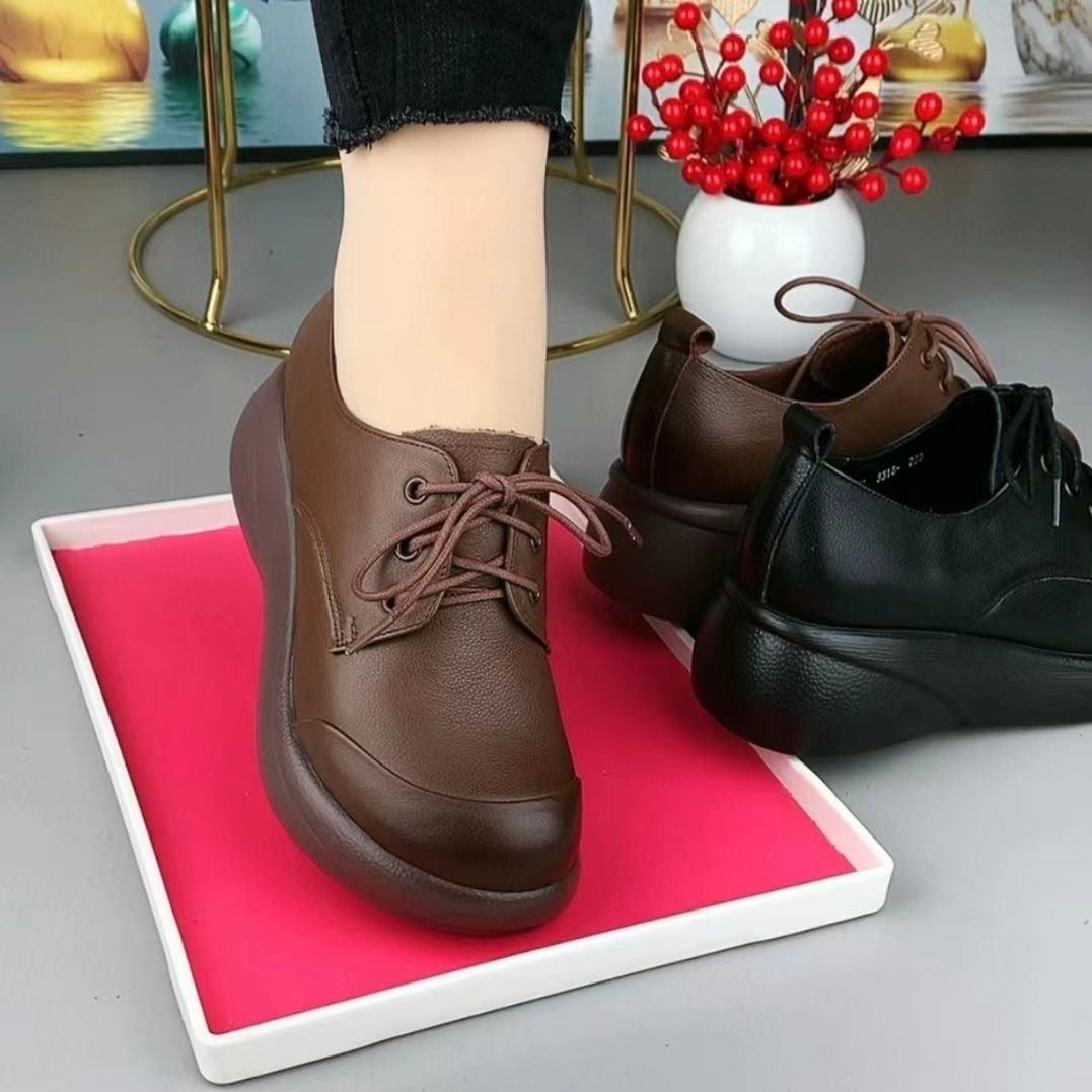 Zapato Casual Cuero Genuino Camino Aura Serenidad, Confort y Estabilidad Todo el Día