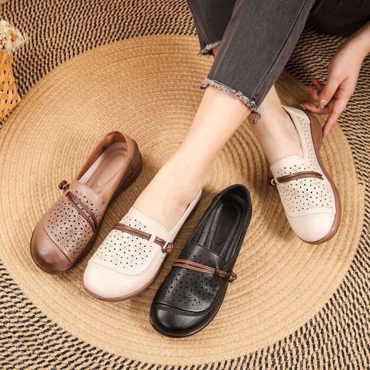 Zapato Ortopédico Cuero Transpirable Armonía Camino Serenidad, Confort Terapéutico Todo el Día