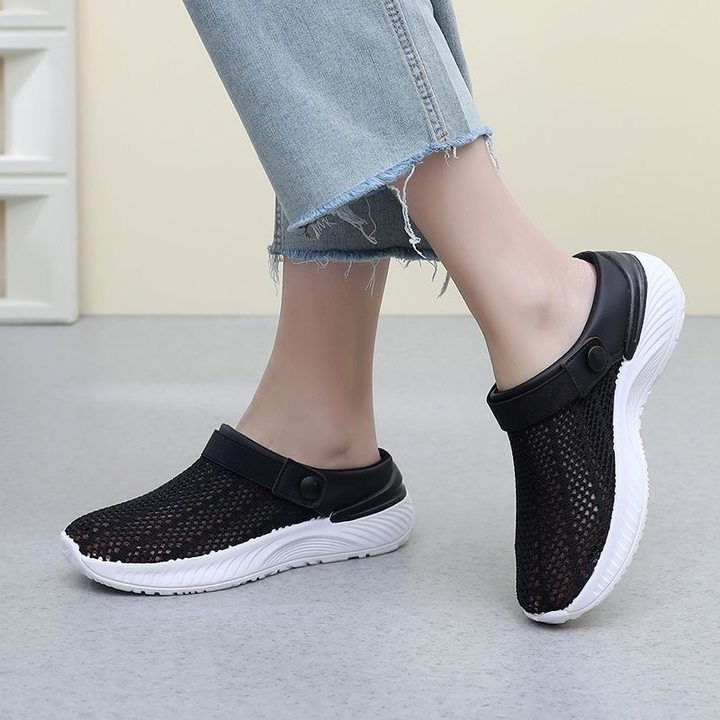 Zapatillas Antideslizantes Malla Transpirable Aura Camino Equilibrio, Alivio Inmediato del Dolor y Frescura Extrema