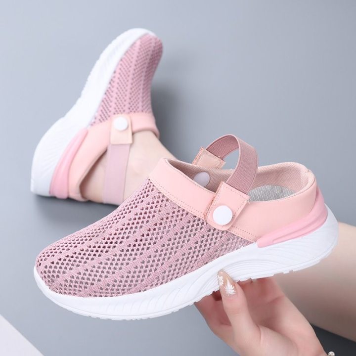 Zapatillas Antideslizantes Malla Transpirable Aura Camino Equilibrio, Alivio Inmediato del Dolor y Frescura Extrema