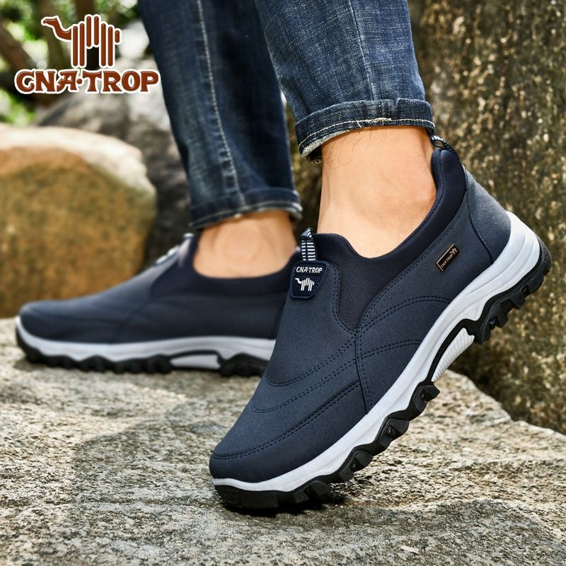 Zapatillas Deportivas Cuero Transpirable Ímpetu Horizonte Vitalidad, Comodidad y Protección Todo Terreno