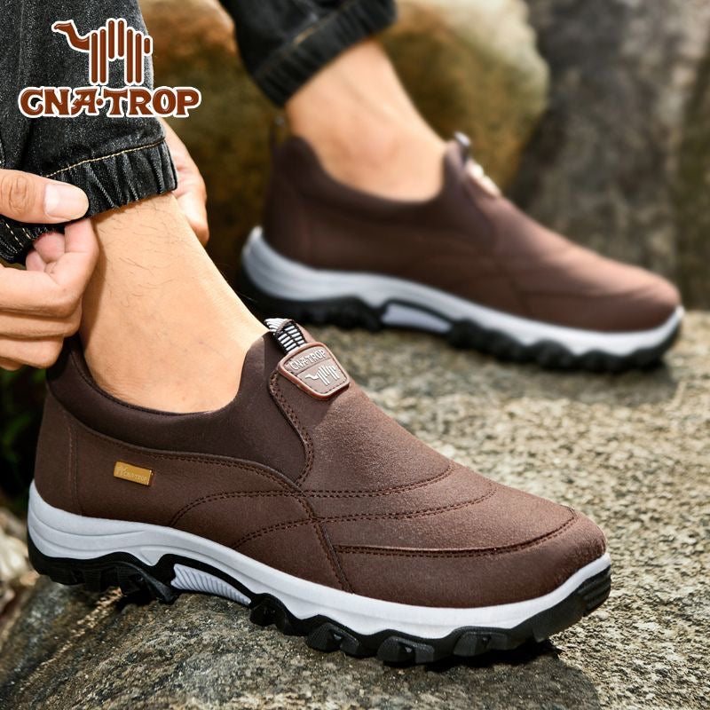 Zapatillas Deportivas Cuero Transpirable Ímpetu Horizonte Vitalidad, Comodidad y Protección Todo Terreno