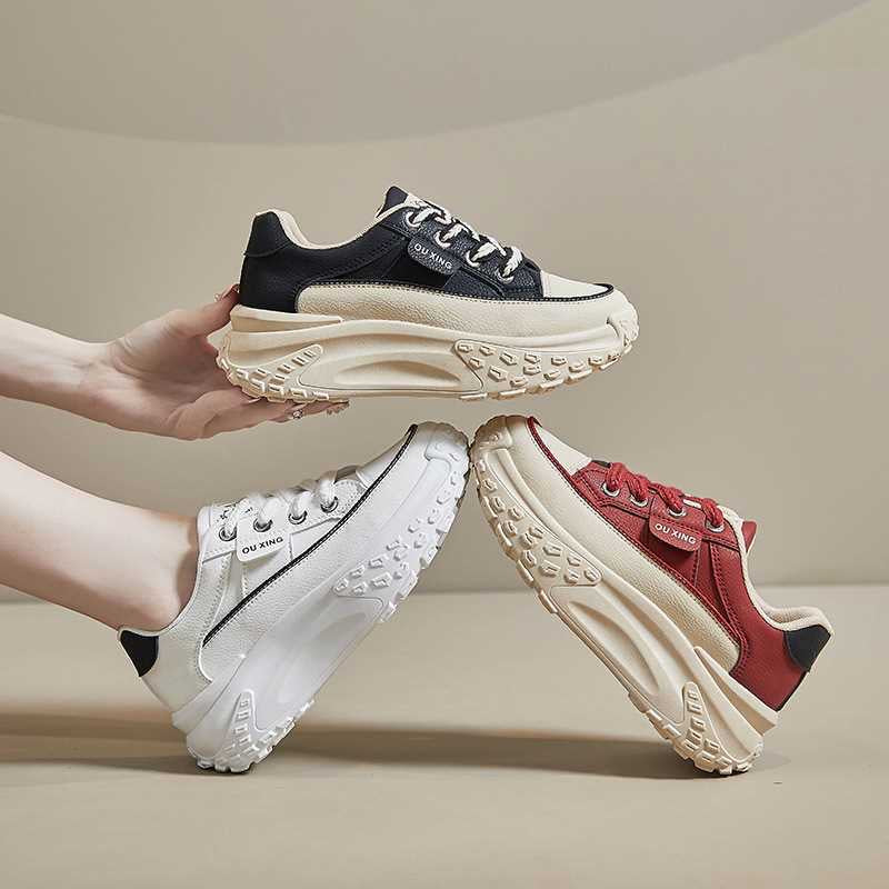 Zapatillas Casual Suela Gruesa Horizonte Vitalidad Brisa, Confort Elevado Todo el Día
