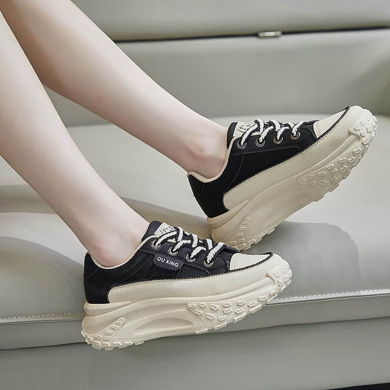 Zapatillas Casual Suela Gruesa Horizonte Vitalidad Brisa, Confort Elevado Todo el Día