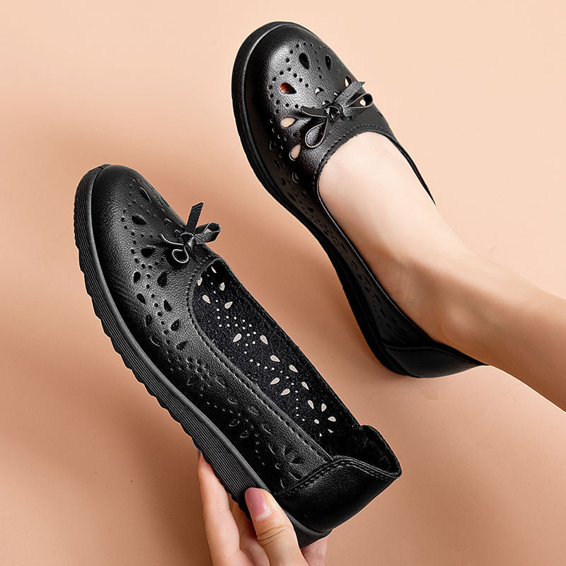 Zapato Ortopédico Cuero Suave Aura Caminante Travesía, Alivio Inmediato Para Pies Sensibles
