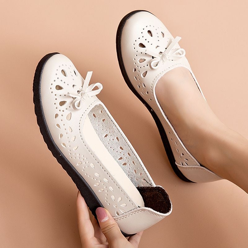 Zapato Ortopédico Cuero Suave Aura Caminante Travesía, Alivio Inmediato Para Pies Sensibles
