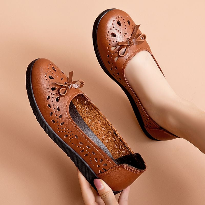 Zapato Ortopédico Cuero Suave Aura Caminante Travesía, Alivio Inmediato Para Pies Sensibles