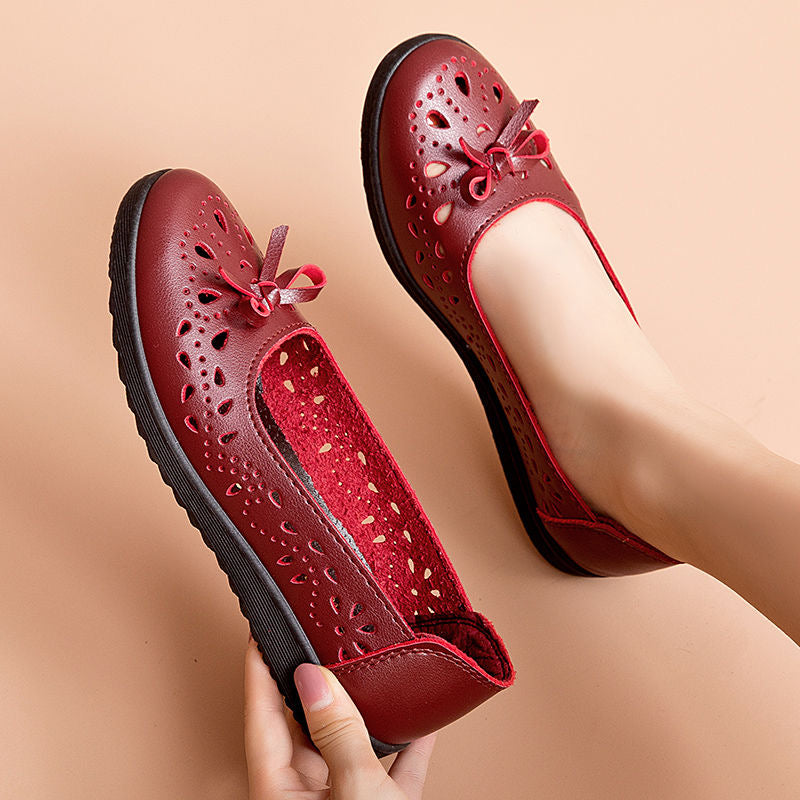 Zapato Ortopédico Cuero Suave Aura Caminante Travesía, Alivio Inmediato Para Pies Sensibles