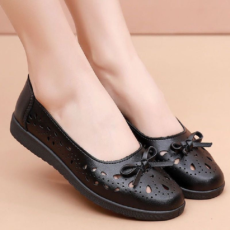 Zapato Ortopédico Cuero Suave Aura Caminante Travesía, Alivio Inmediato Para Pies Sensibles