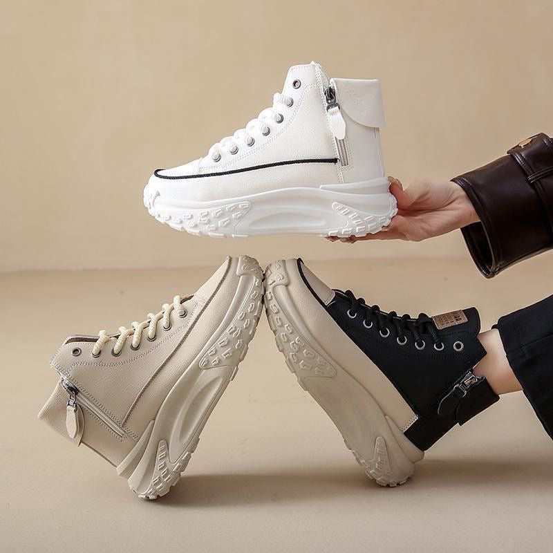 Botas Casual Suela Gruesa Cumbre Armonía Vital, Confort Superior Todo el Día