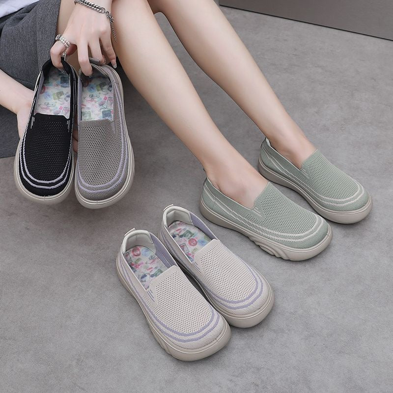 Zapato Casual Tejido Transpirable Esencia Horizonte Calma, Comodidad Ortopédica Todo el Día