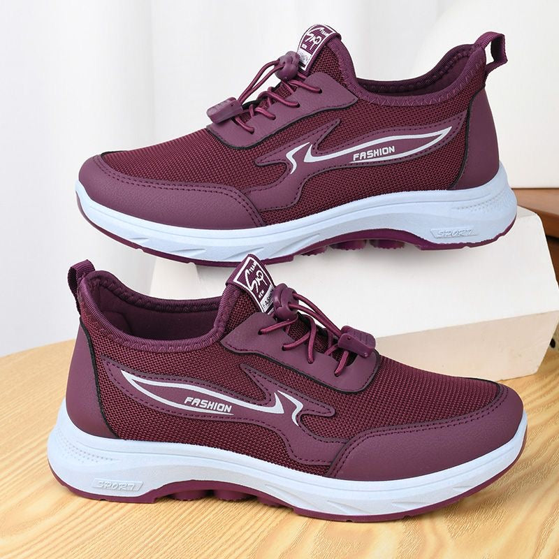 Zapatillas Antideslizantes Tejido Transpirable Claridad Camino Jazz, Comodidad y Alivio Diarios