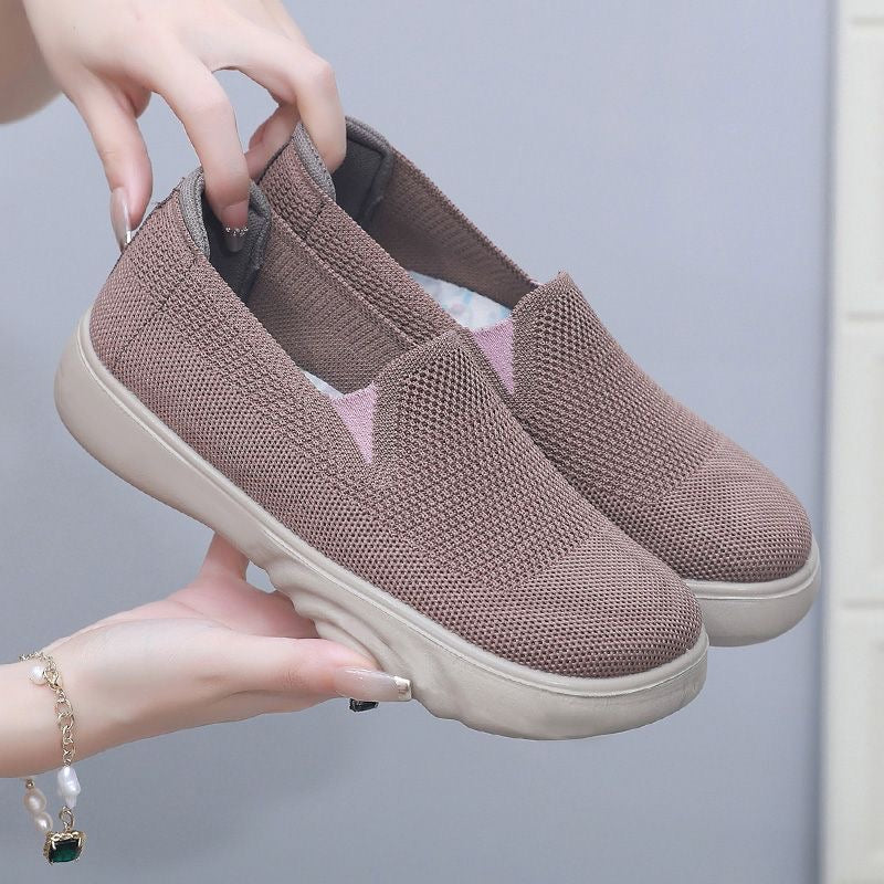 Zapatillas Antideslizantes Tejido Transpirable Cumbre Fluidez Aura, Comodidad y Estabilidad Instantánea