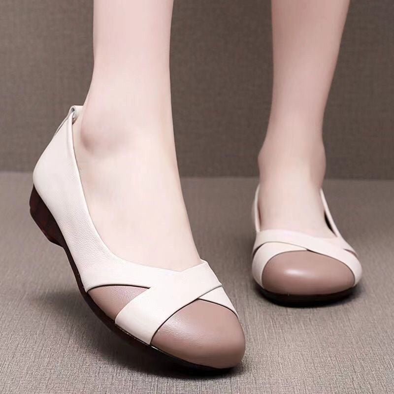 Zapatos Ortopédicos Cuero Ergonómico Aura Camino Plenitud, Alivio Total del Dolor de Pies