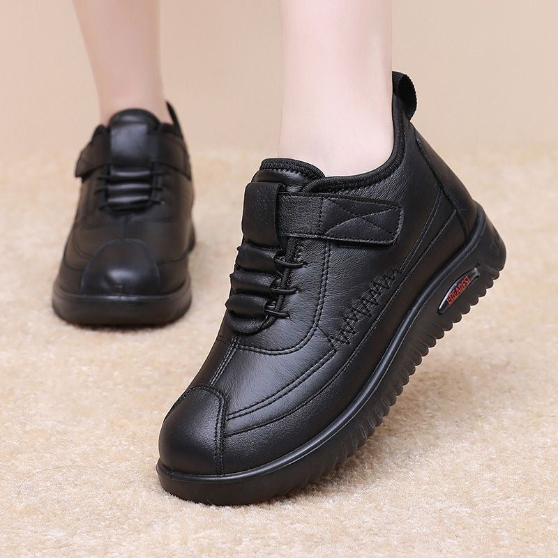 Zapatos de Invierno Terciopelo Antideslizante Cumbre Calma Horizonte, Calidez y Seguridad en Cada Paso