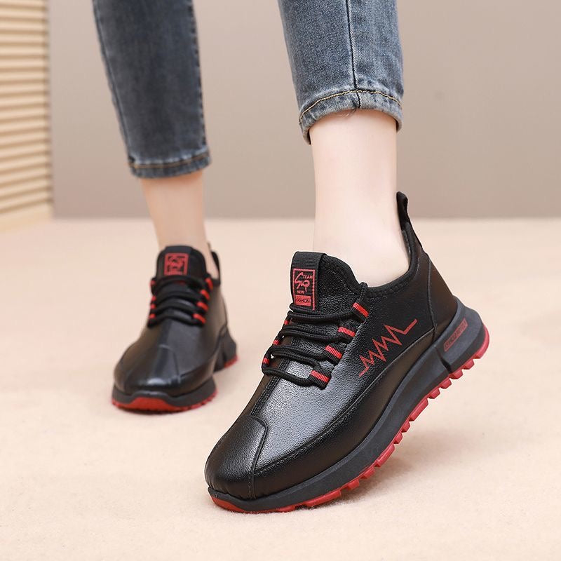 Zapato Ortopédico Cuero Impermeable Aura Camino Serenidad, Alivio Instantáneo y Postura Saludable