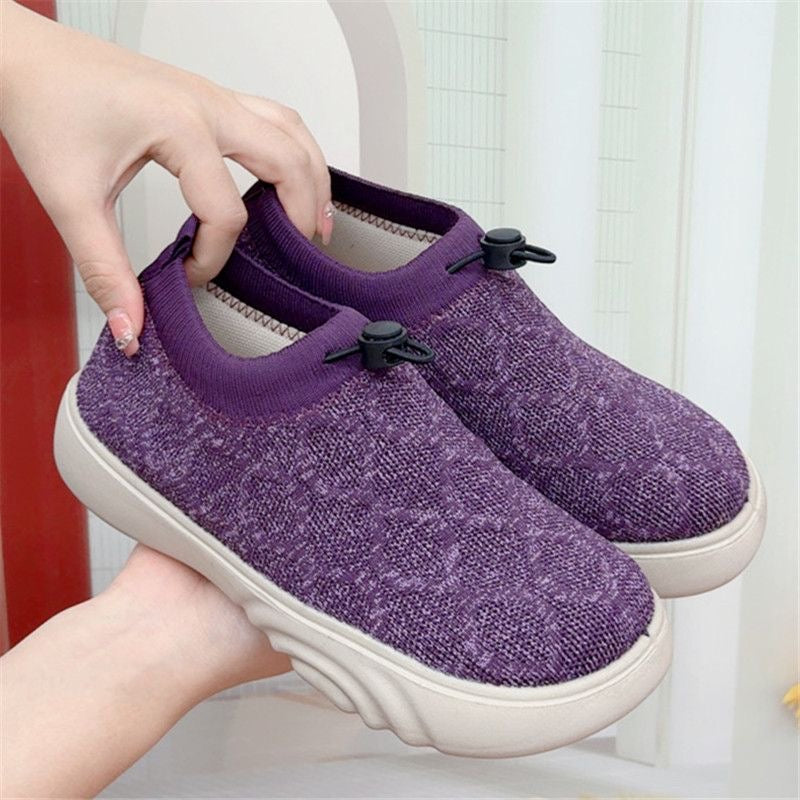 Zapato Casual Tejido Transpirable Esencia Jazz Serenidad, Alivio Inmediato y Postura Saludable