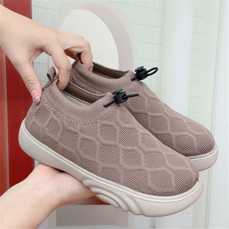 Zapato Casual Tejido Transpirable Esencia Jazz Serenidad, Alivio Inmediato y Postura Saludable