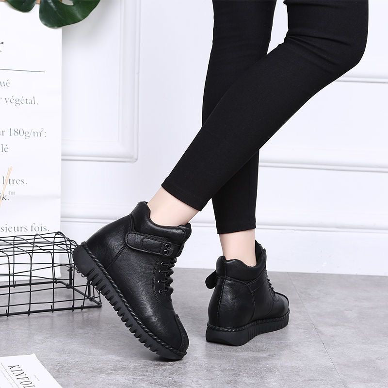 Botas Ortopédicas Cuero Suave Equilibrio Cumbre Aura, Alivio Instantáneo y Postura Saludable