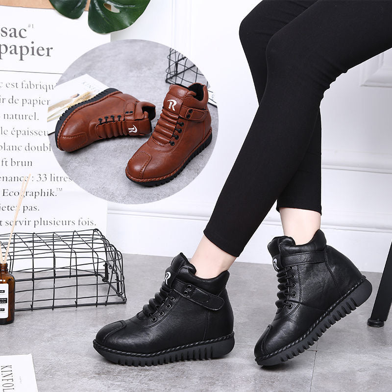 Botas Ortopédicas Cuero Suave Equilibrio Cumbre Aura, Alivio Instantáneo y Postura Saludable