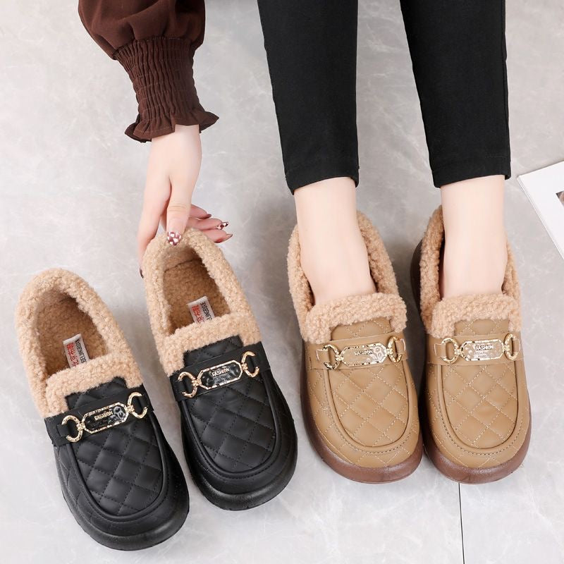 Zapato Casual Cuero Suave Calma Bosque Serenidad, Abrigo y Comodidad Todo el Día