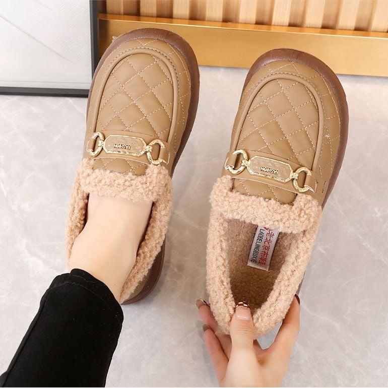 Zapato Casual Cuero Suave Calma Bosque Serenidad, Abrigo y Comodidad Todo el Día