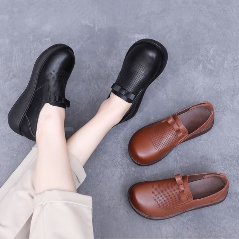 Zapato Casual Cuero Suave Cumbre Serenidad Aura, Confort Superior Todo el Día