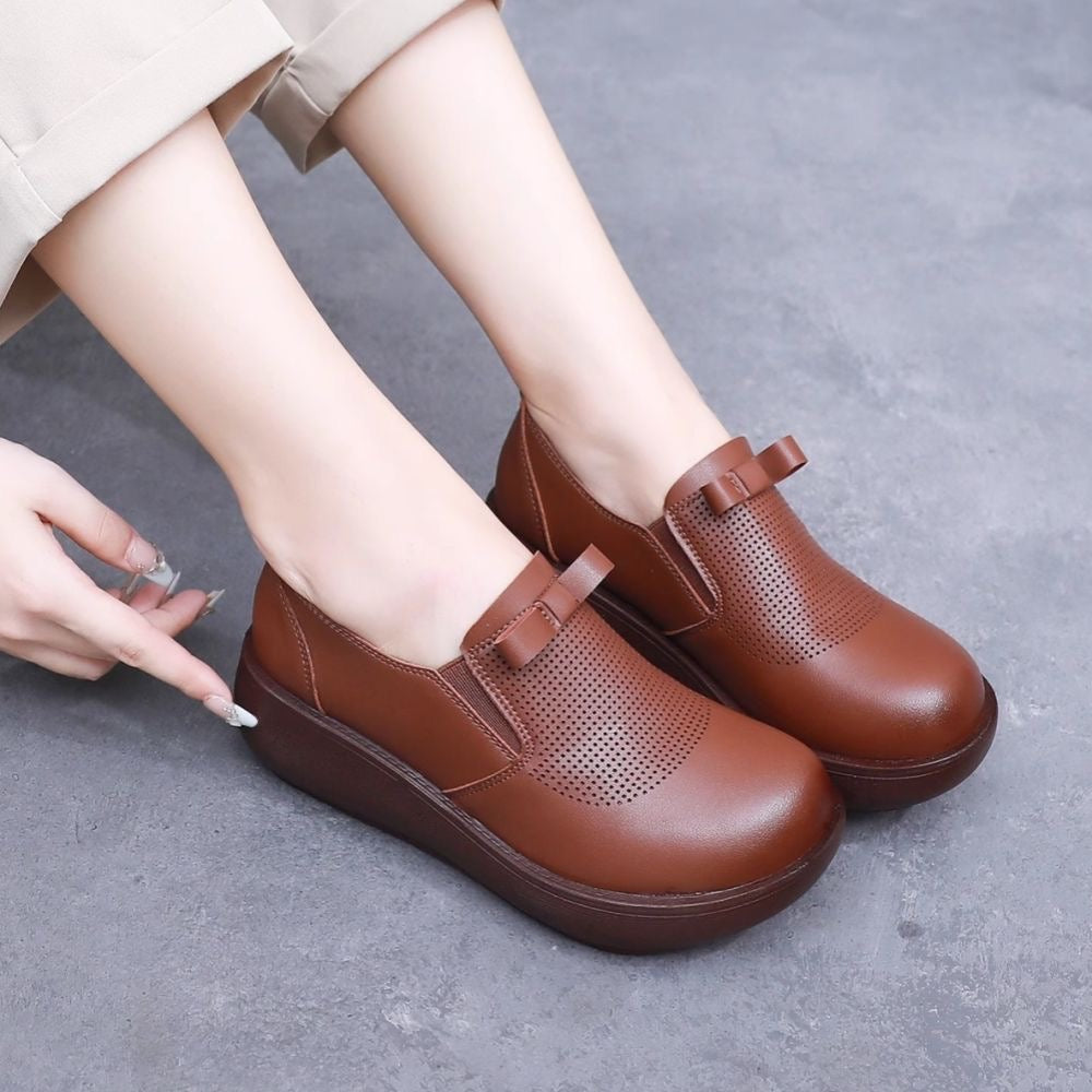 Zapato Casual Cuero Suave Cumbre Serenidad Aura, Confort Superior Todo el Día