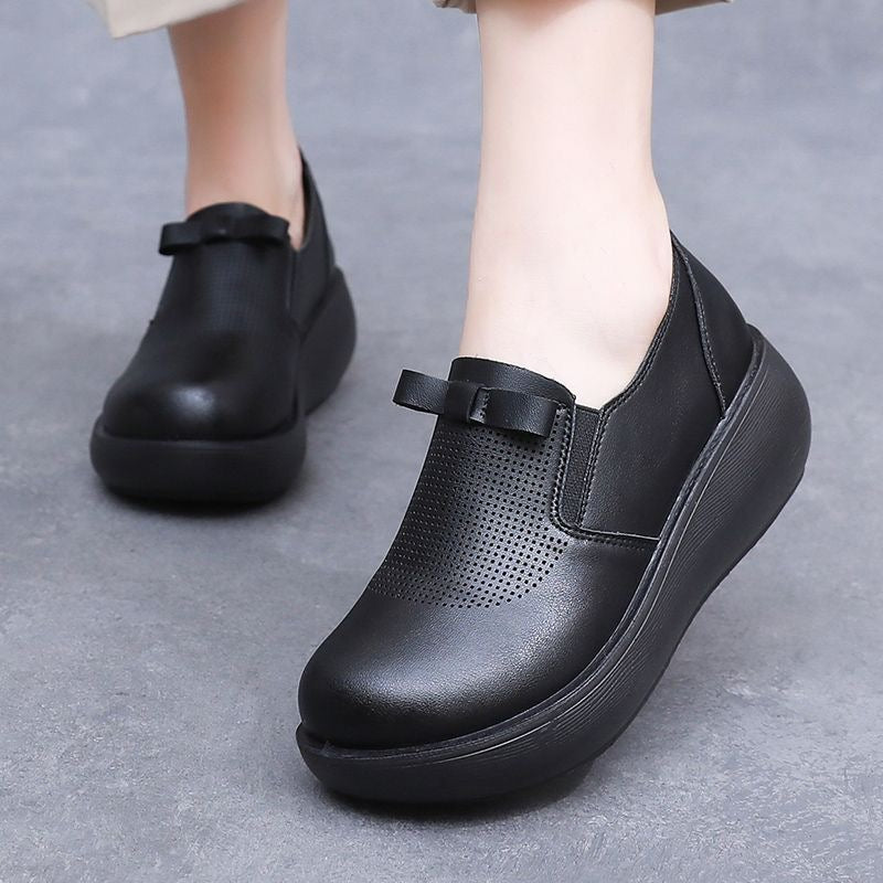 Zapato Casual Cuero Suave Cumbre Serenidad Aura, Confort Superior Todo el Día