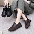 Botas Ortopédicas Cuero Premium Eclipse Gaia Armonía, Comodidad y Corrección Postural Todo el Día