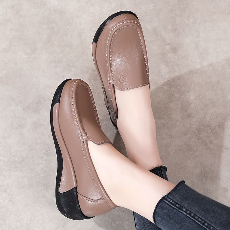 Zapato Ortopédico Cuero Suave Esencia Gaia Serenidad, Confort Supremo y Soporte Para Todo el Día