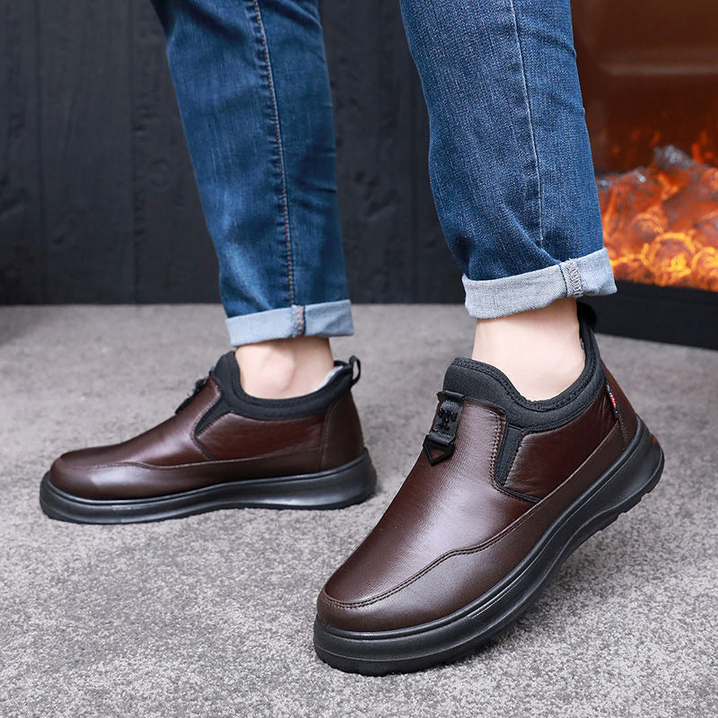Zapato Ortopédico Cuero Suave Travesía Invierno Serenidad, Calor y Confort Todo el Día