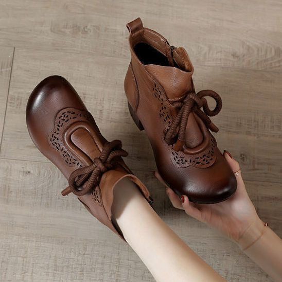 Botines Casual Cuero Suave Eco Horizonte Vitalidad, Comodidad Atemporal y Soporte Superior