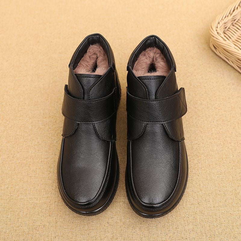 Botas Ortopédicas Cuero Suave Nube Armonía Camino, Comodidad y Calor Todo el Día