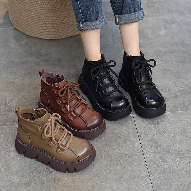 Botas de Nieve Cuero Premium Eclipse Boreal Serenidad, Calidez y Confort Todo el Día