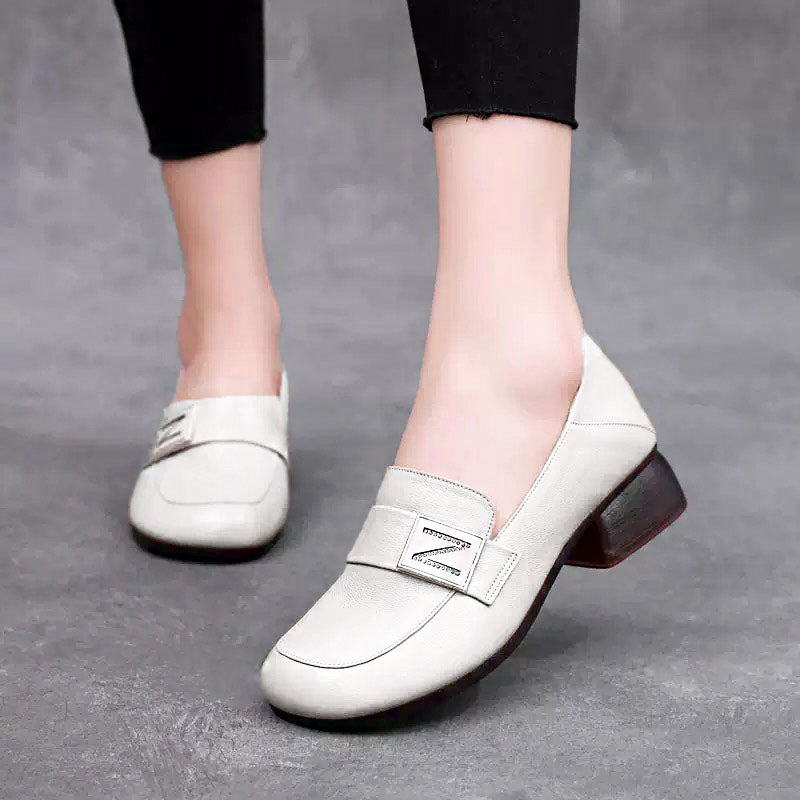 Mocassines Ortopédicos Cuero Suave Clásico Horizonte Serenidad, Confort Absoluto Todo el Día