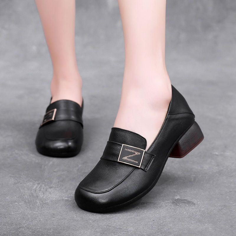 Mocassines Ortopédicos Cuero Suave Clásico Horizonte Serenidad, Confort Absoluto Todo el Día