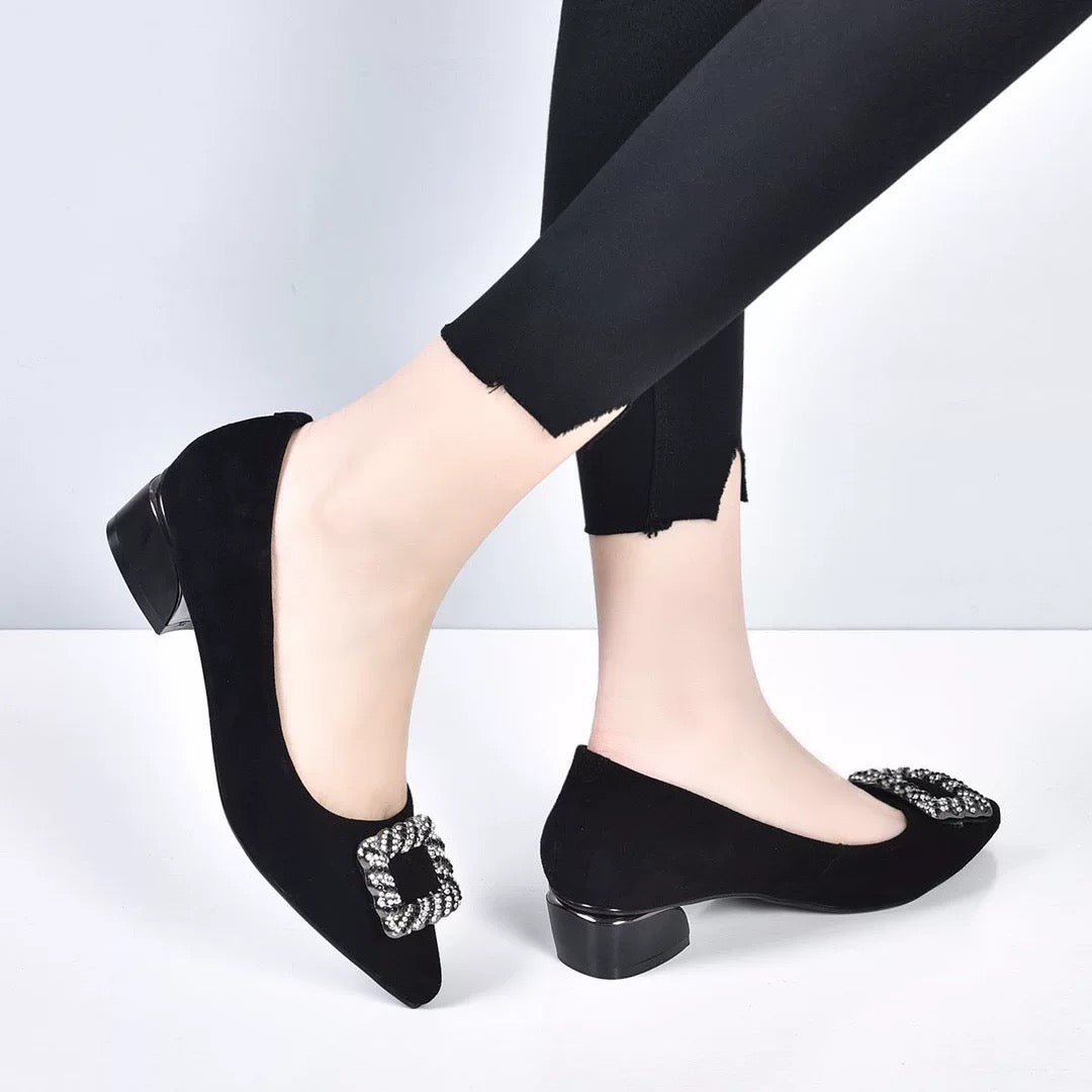 Zapatos Planos Cuero Suave Esencia Horizonte Serenidad, Comodidad Superior Todo el Día